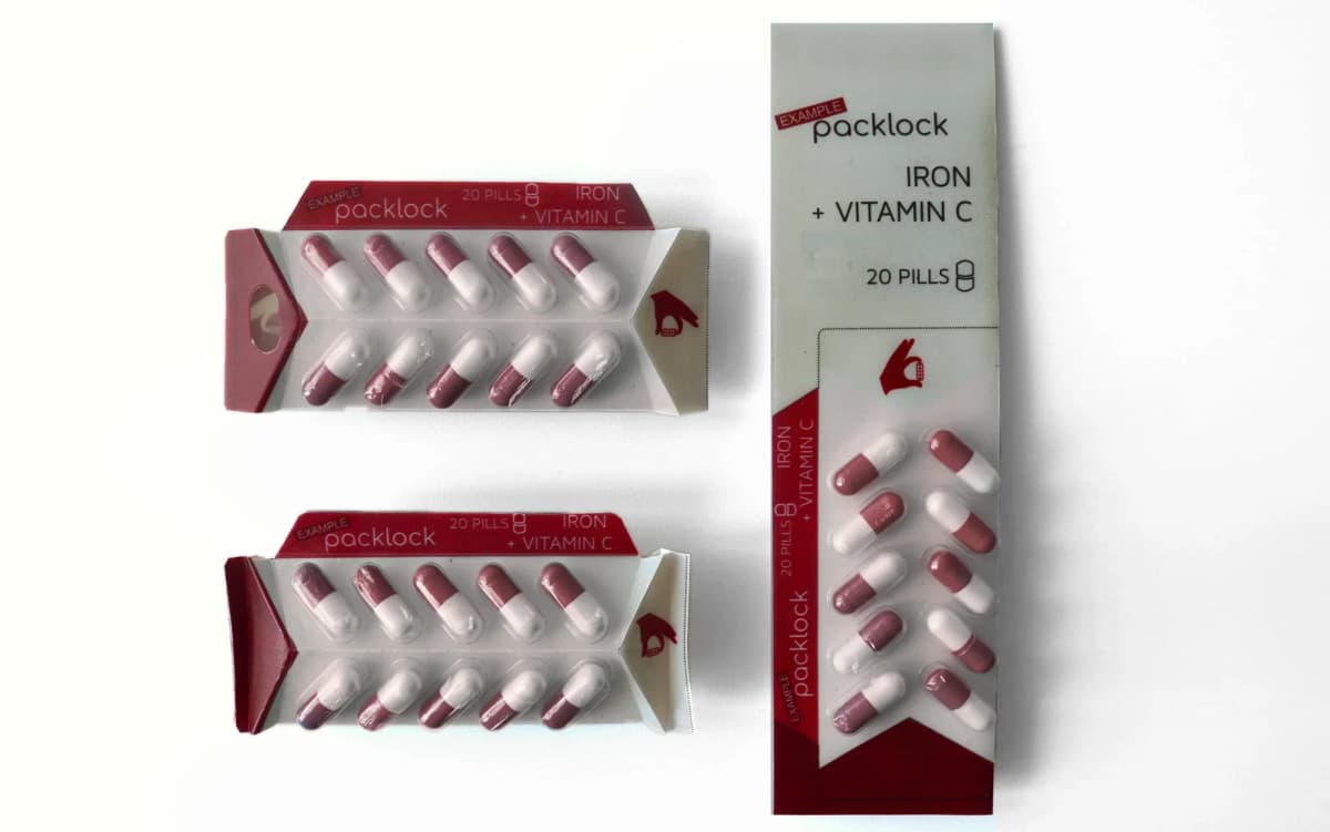 packlock® printed blister packaging
