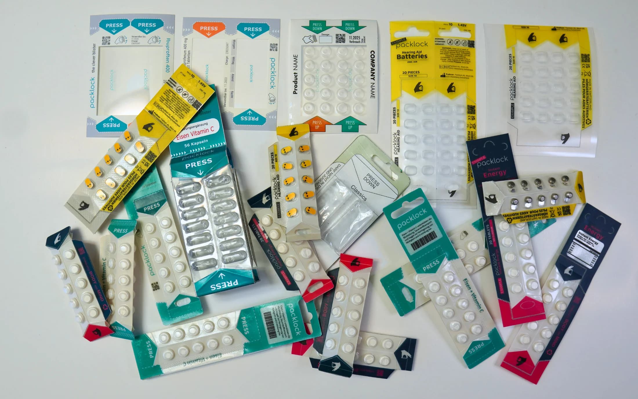 packlock® in different versions